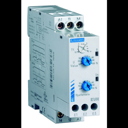CROUZET Voltage Control Relay EUH 230VAC 84872034